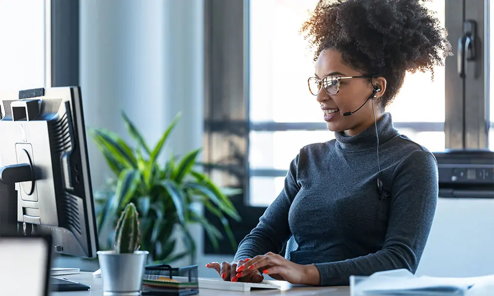 Remote professionals working